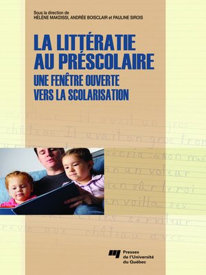 cover image of La littératie au préscolaire